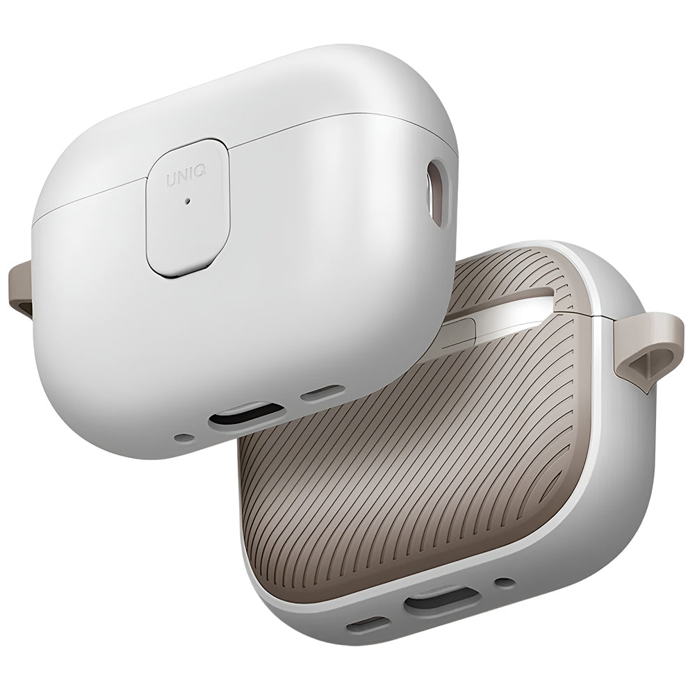 UNIQ Clyde futrola za Apple AirPods Pro 3, Sivo Bež