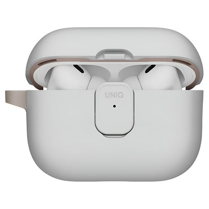 UNIQ Clyde futrola za Apple AirPods Pro 3, Sivo Bež