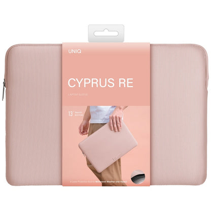 UNIQ Cyprus Ridge torbica za laptop max. 14 inča, Roza