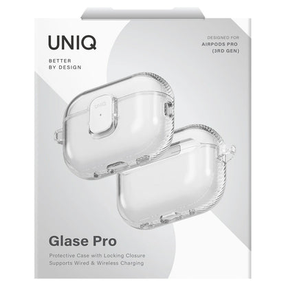 UNIQ Glase Pro futrola za Apple AirPods Pro 3, Prozirna