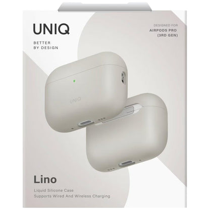 UNIQ Lino futrola za Apple AirPods Pro 3, Bež