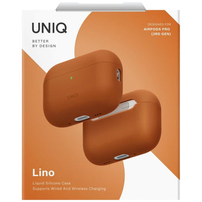 UNIQ Lino futrola za Apple AirPods Pro 3, Narančasta