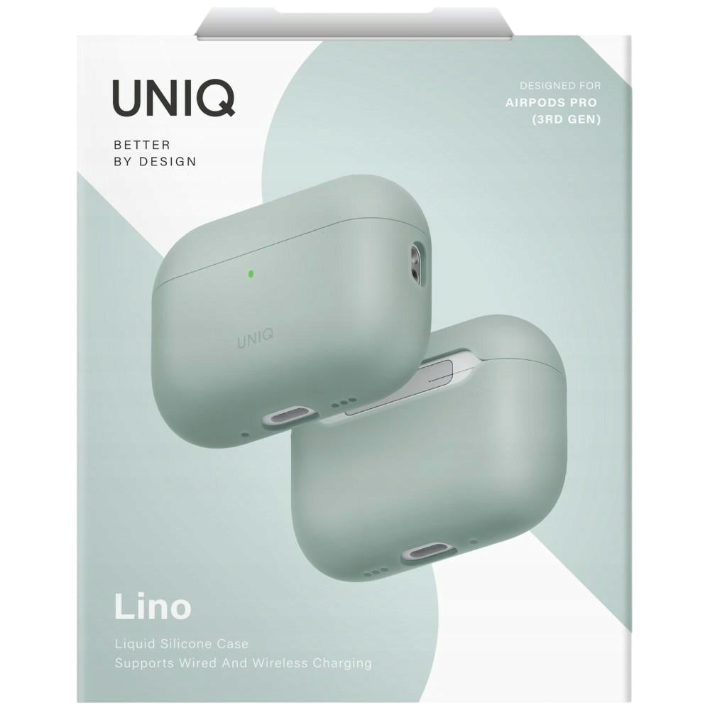 UNIQ Lino futrola za Apple AirPods Pro 3, Mint Zelena