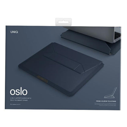 UNIQ Oslo torbica za laptop max. 14 inča, tamnoplava