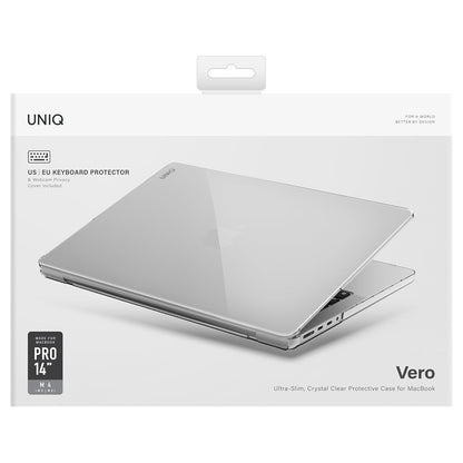 UNIQ Vero torbica za Apple MacBook Air 15 inča (2026) / (2025) / (2024) / (2023), Prozirna