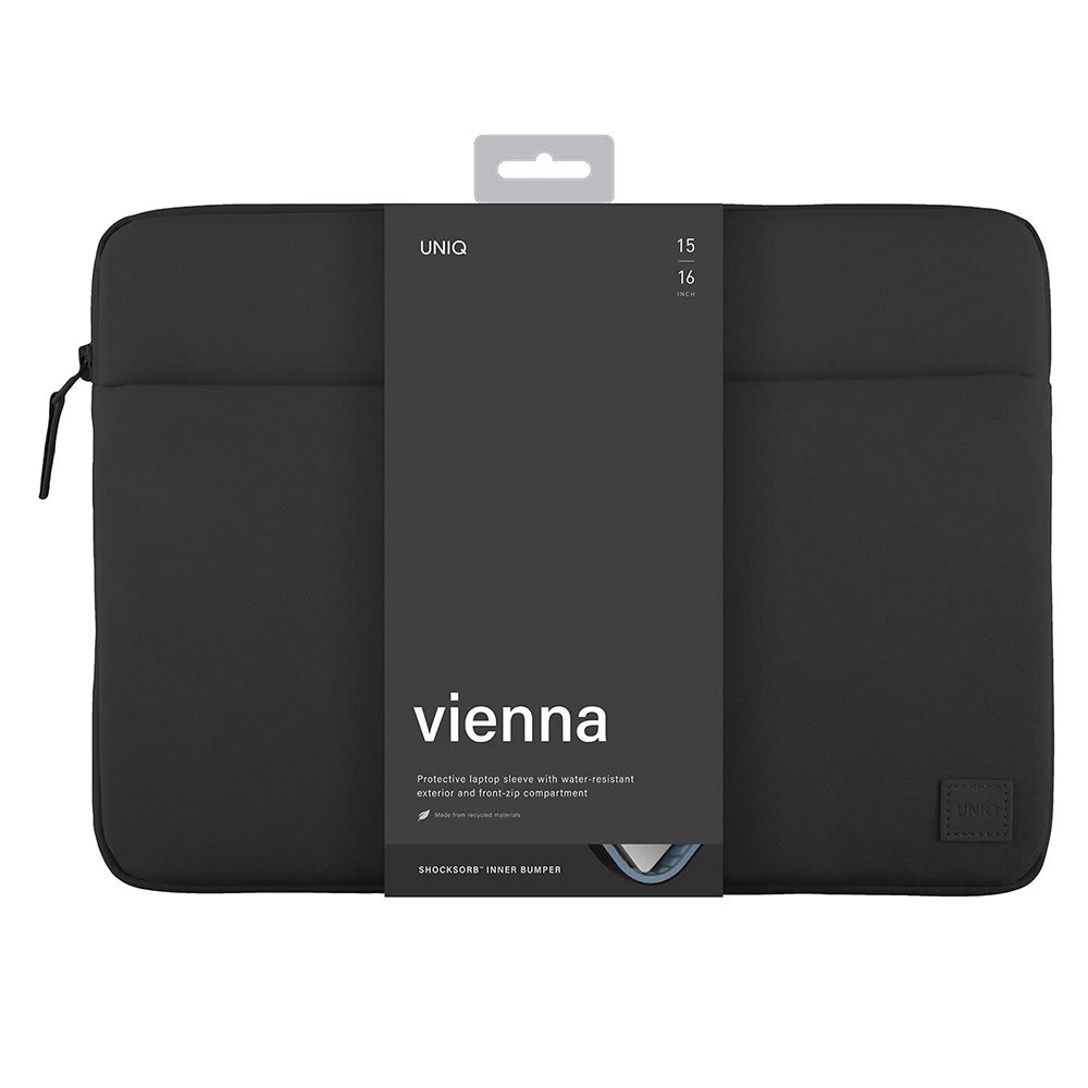 UNIQ Vienna torbica za laptop max. 16 inča, crna