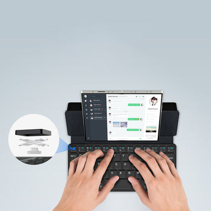 Univerzalna futrola s Bluetooth tipkovnicom za telefon, DUX DUCIS, Crna