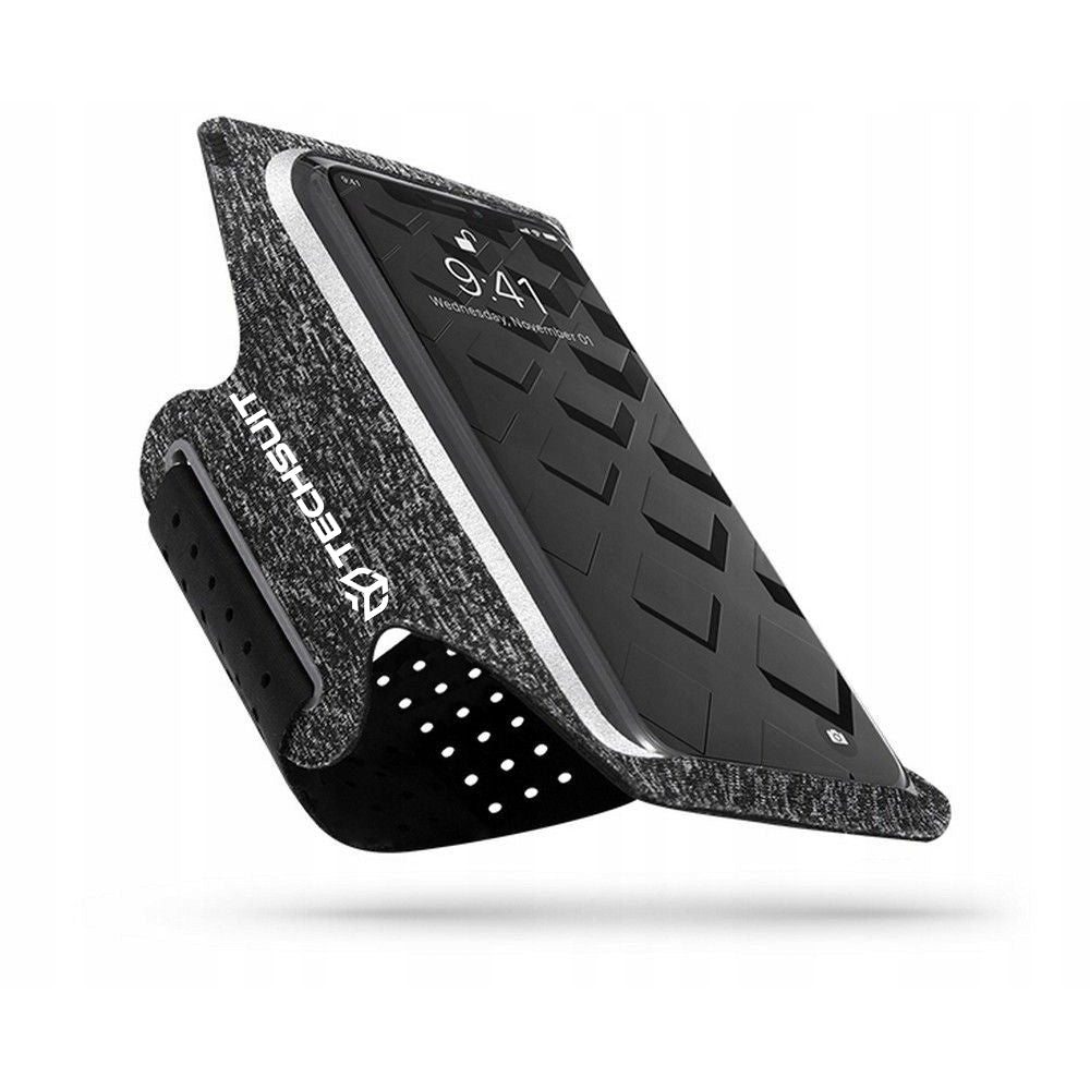 Univerzalna futrola za telefon max. 6.5 inča, Techsuit, Sports TH10, Crna