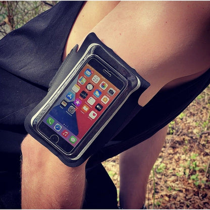 Univerzalna futrola za telefon max. 6.5 inča, Techsuit, Sports TH10, Crna