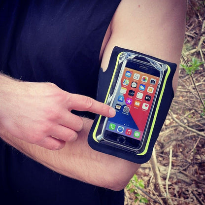 Univerzalna futrola za telefon max. 6.5 inča, Techsuit, Sports TH10, Zelena