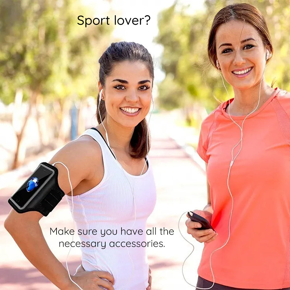 Univerzalna futrola za telefon max. 6.8 inča, Techsuit, Sports TH20, Roza