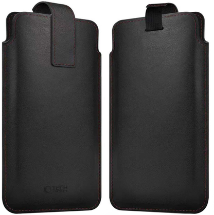 Univerzalna futrola za telefon, Tech-Protect, SM65, Crno-Crvena