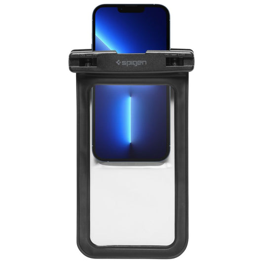 Univerzalna Vodootporna Torbica za Telefon max. 3.5inch - 7inch, Spigen, A601, Set 2 komada, Crna AMP04523