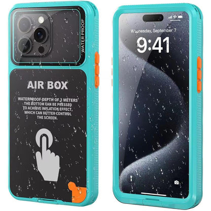 Univerzalna vodootporna futrola za telefon max. 6.1 inča, ShellBox, AirBox, Plava