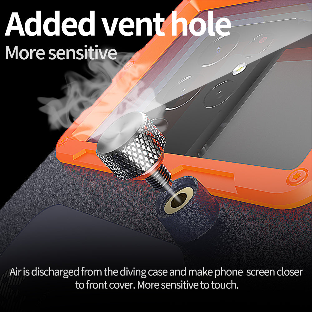 Univerzalna Vodootporna Torbica za Telefon max. 6.8inch, ShellBox, Crna