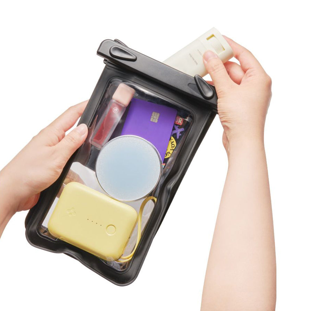 Univerzalna Vodootporna Torbica za Telefon max. 6.9inch, Spigen, A603, Crna ACS09745