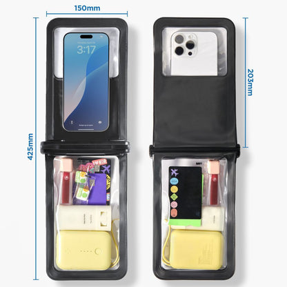 Univerzalna Vodootporna Torbica za Telefon max. 6.9inch, Spigen, A603, Crna ACS09745