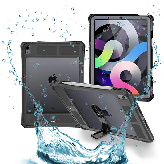 Vodootporna futrola za Apple iPad Air (2022) / Air (2020), ShellBox, Crna