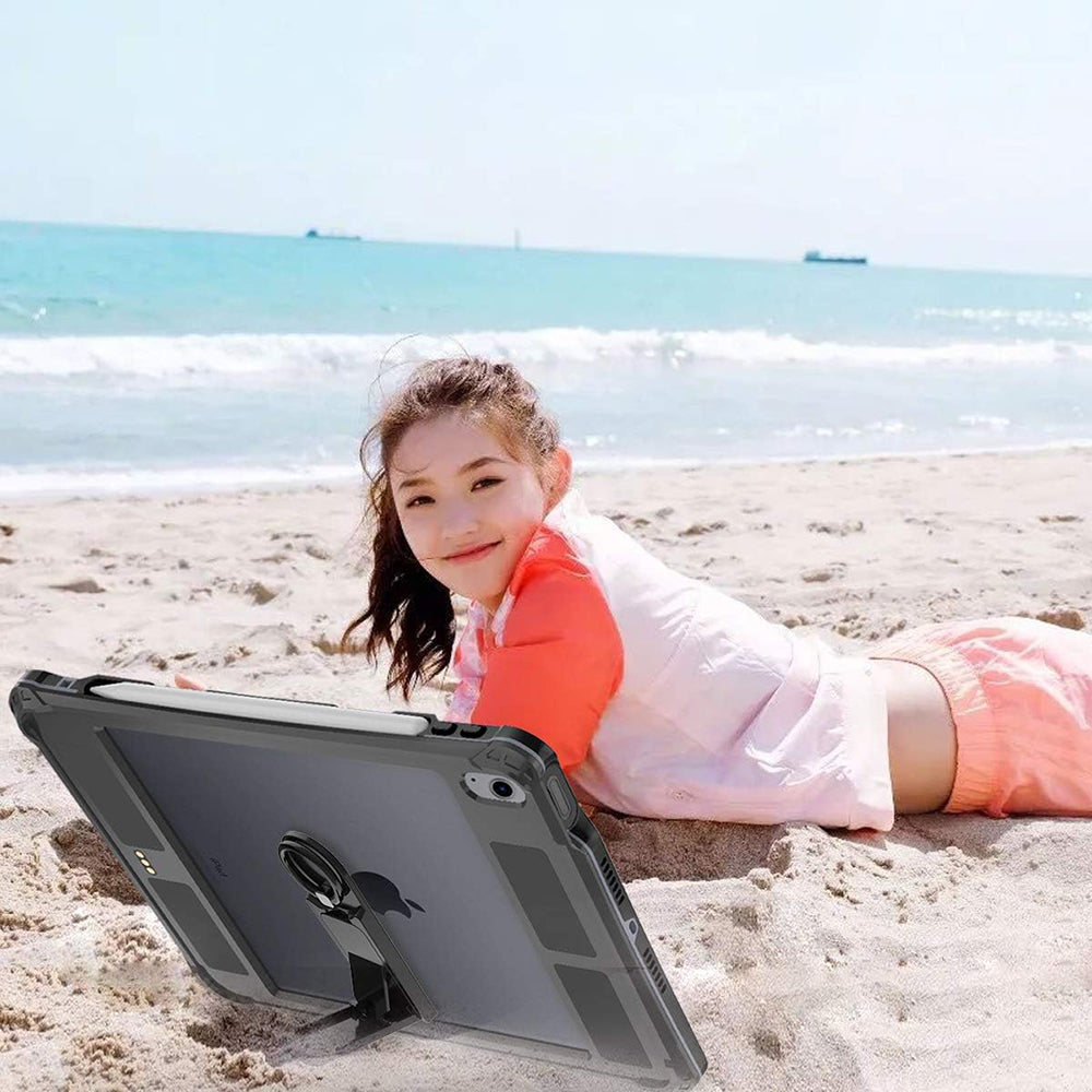 Vodootporna futrola za Apple iPad Air (2022) / Air (2020), ShellBox, Crna