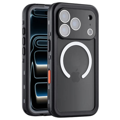 Vodootporna maska za Apple iPhone 18 Pro / 17 Pro, ShellBox, Crna