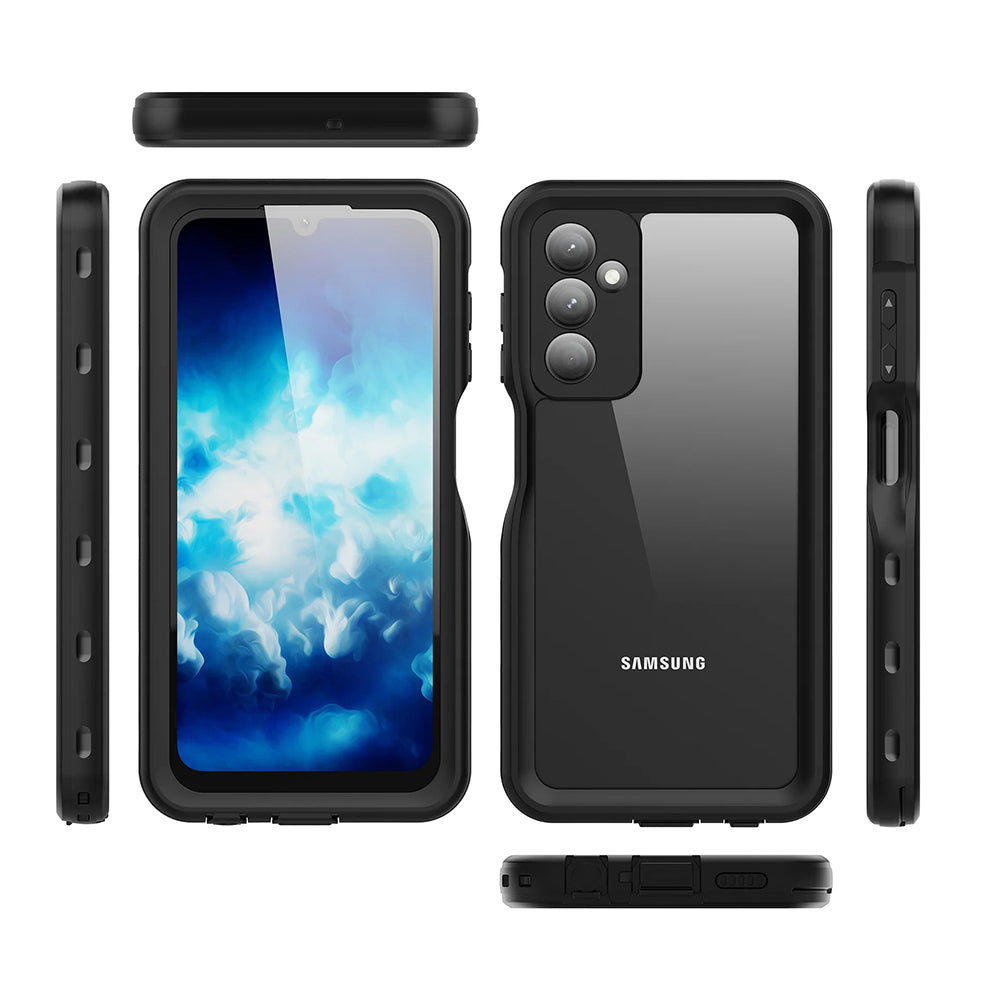Vodootporna maska za Samsung Galaxy A25 A256, ShellBox, Crna