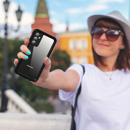 Vodootporna maska za Samsung Galaxy A25 A256, ShellBox, Crna