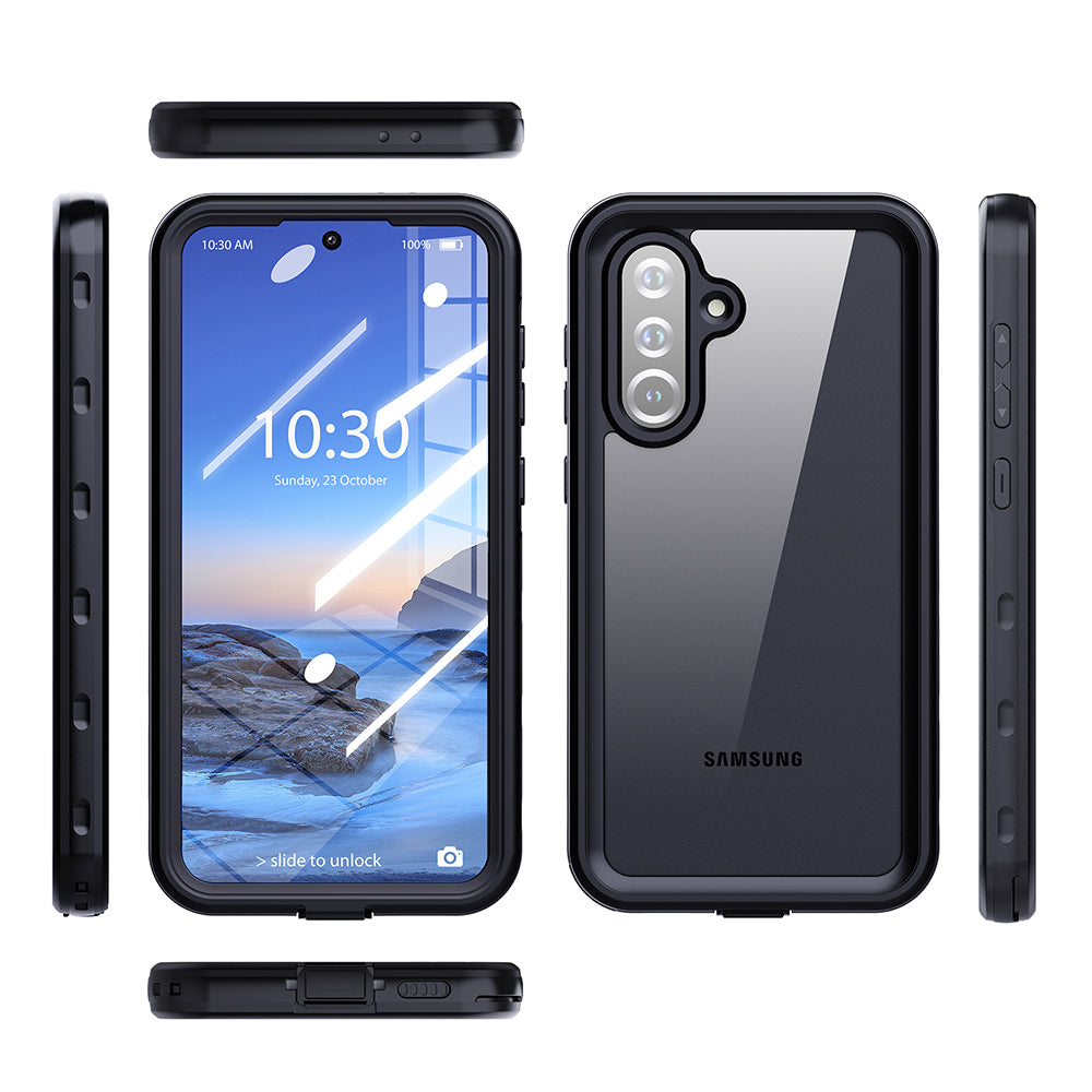 Vodootporna maska za Samsung Galaxy A26 A266, ShellBox, Crna
