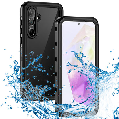 Vodootporna maska za Samsung Galaxy A35 5G A356, ShellBox, Crna