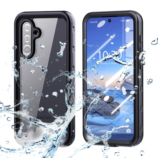 Vodootporna maska za Samsung Galaxy A36 A366, ShellBox, Crna