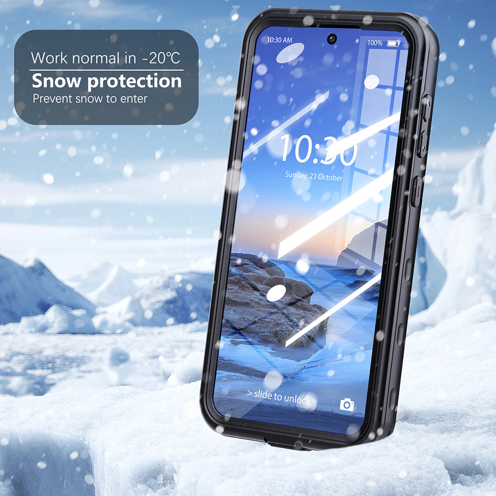 Vodootporna maska za Samsung Galaxy A36 A366, ShellBox, Crna