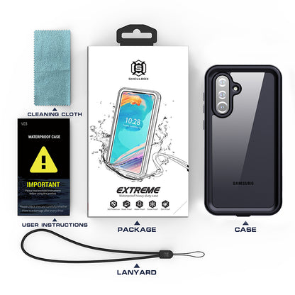 Vodootporna maska za Samsung Galaxy A36 A366, ShellBox, Crna