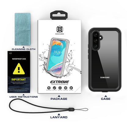 Vodootporna maska za Samsung Galaxy A54 A546, ShellBox, Crna