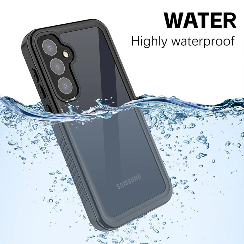Vodootporna maska za Samsung Galaxy A55 5G A556, ShellBox, Crna
