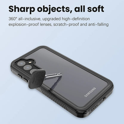Vodootporna maska za Samsung Galaxy A55 5G A556, ShellBox, Crna