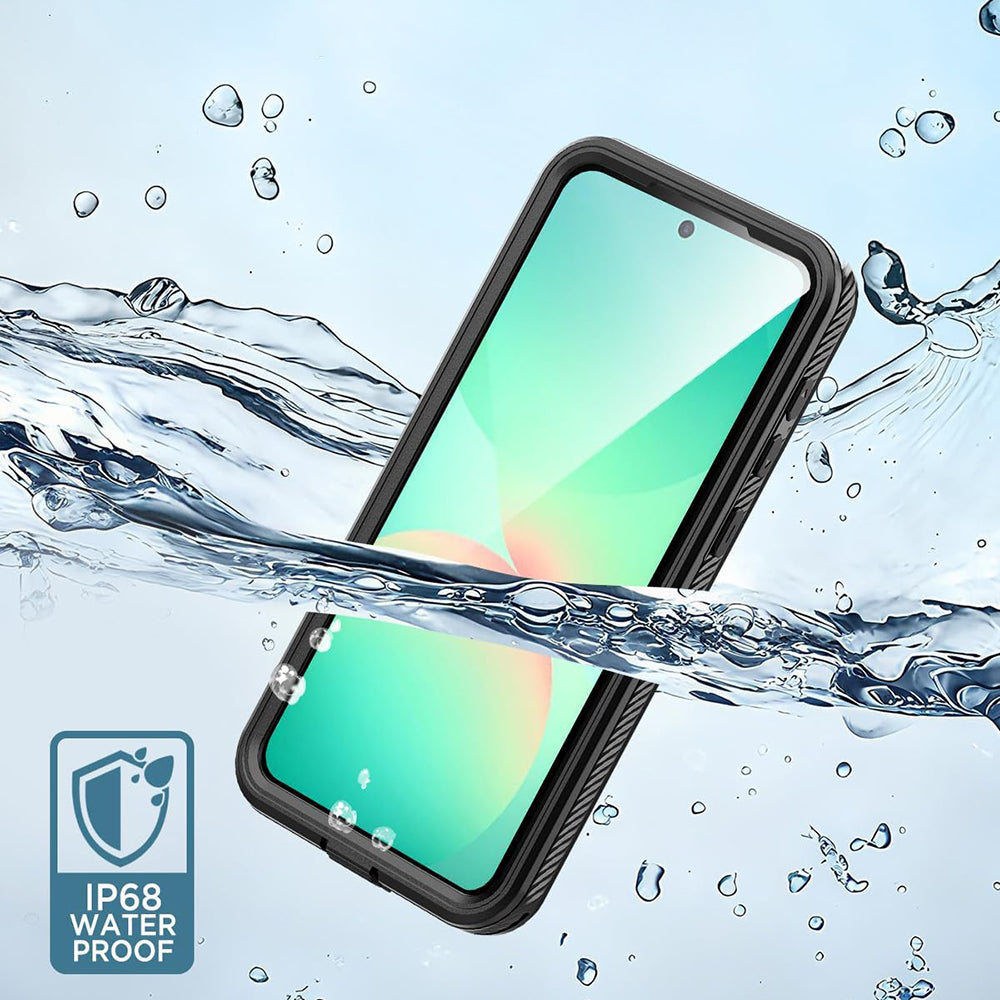 Vodootporna maska za Samsung Galaxy A57 5G, ShellBox, Crna