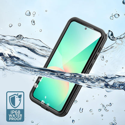 Vodootporna maska za Samsung Galaxy A57 5G, ShellBox, Crna