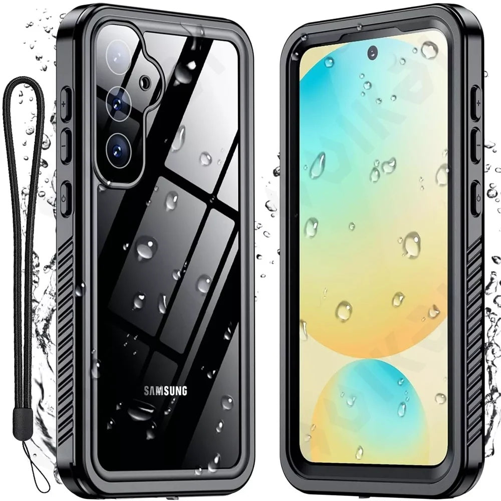 Vodootporna maska za Samsung Galaxy S25+ S936, ShellBox, Crna