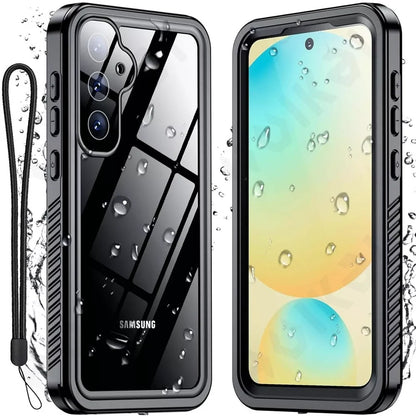 Vodootporna maska za Samsung Galaxy S25+ S936, ShellBox, Crna