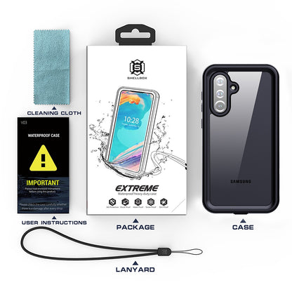 Vodootporna maska za Samsung Galaxy S25+ S936, ShellBox, Crna