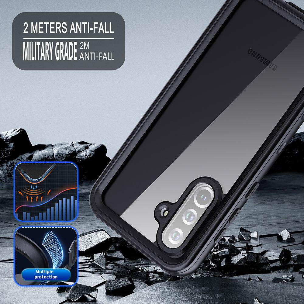 Vodootporna maska za Samsung Galaxy S25 Ultra S938, ShellBox, Crna