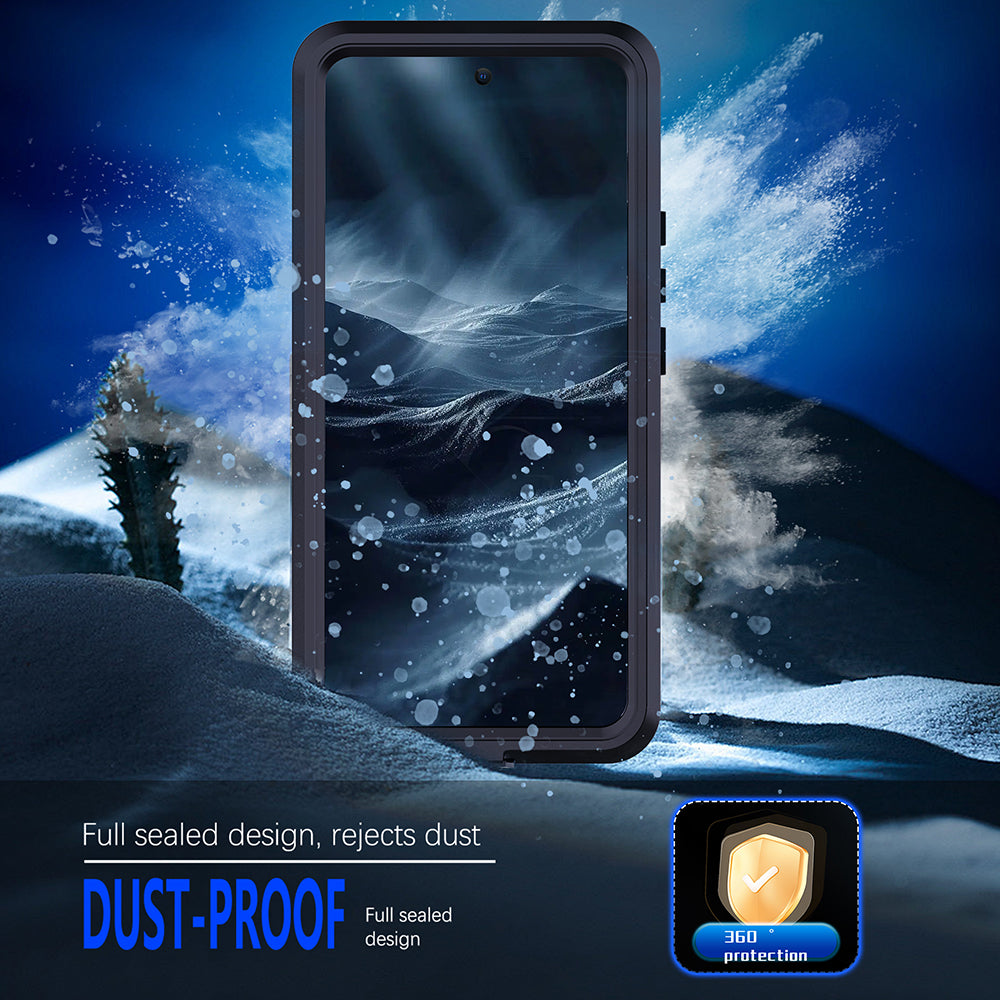 Vodootporna maska za Xiaomi Poco X7 / Redmi Note 14 Pro 5G, ShellBox, Crna