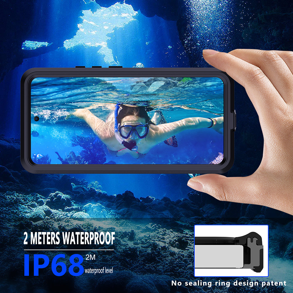 Vodootporna maska za Xiaomi Poco X7 / Redmi Note 14 Pro 5G, ShellBox, Crna