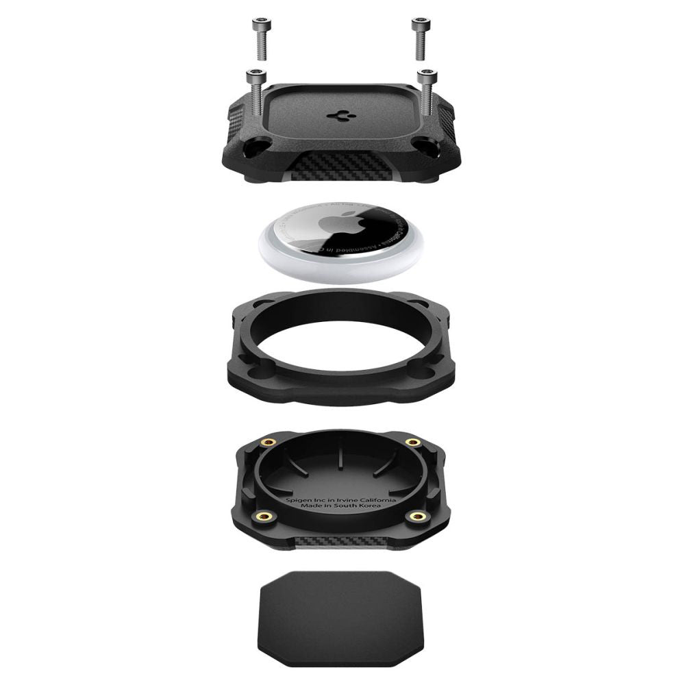 Vodootporna futrola Spigen Tough Armor za Apple AirTag, Crna ACS09781