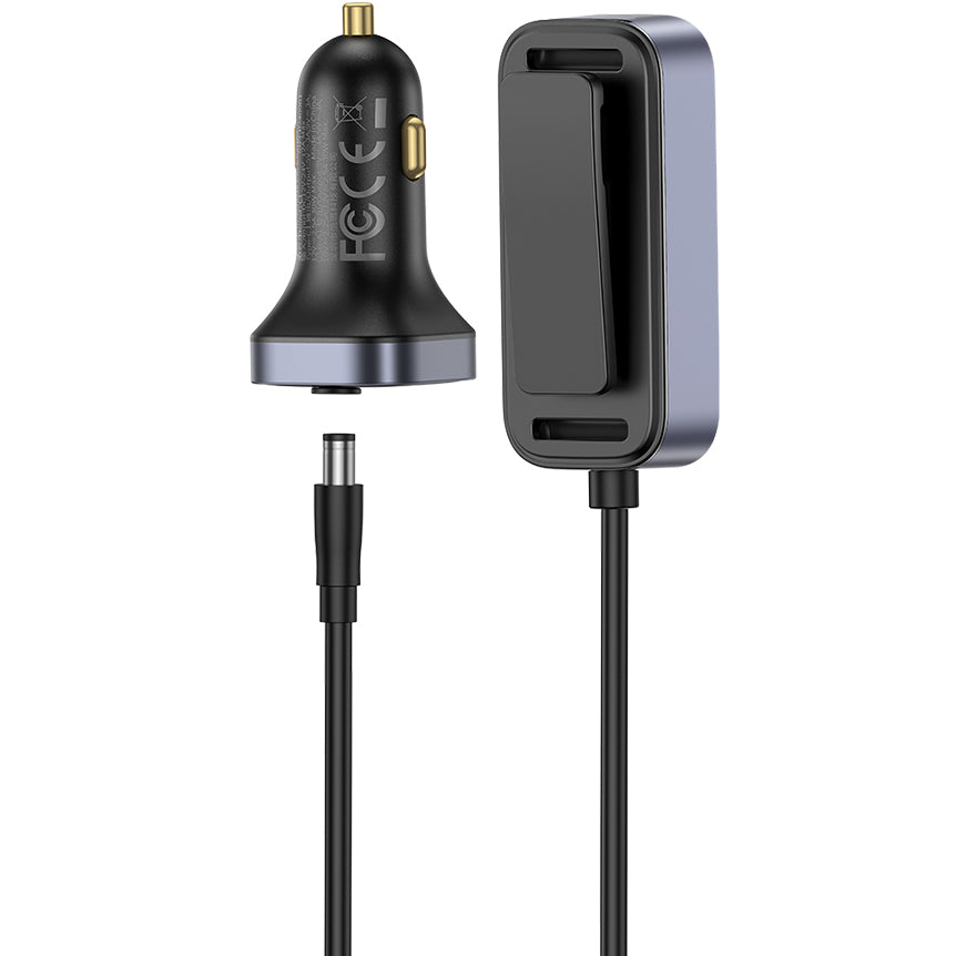 Auto punjač Baseus BackseatPal L1, 110W, 3A, 3 x USB-A - 3 x USB-C, Crni C00081100121-00