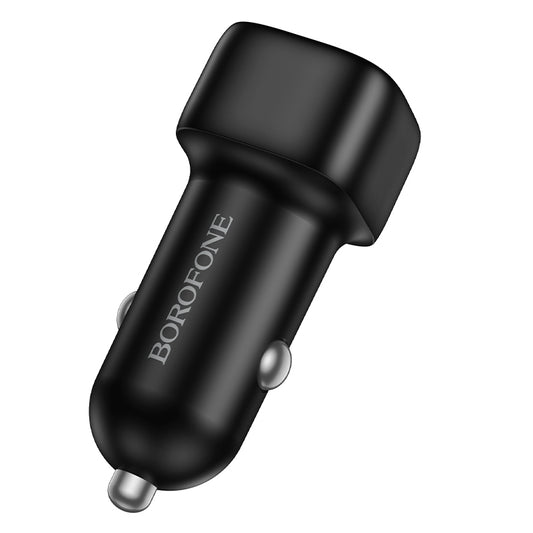 Auto punjač Borofone BZ34 Cloud, 18W, 3A, 1 x USB-A, Crni