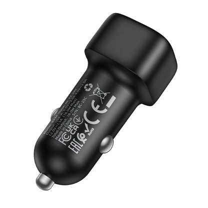 Auto punjač Borofone BZ34 Cloud, 18W, 3A, 1 x USB-A, Crni