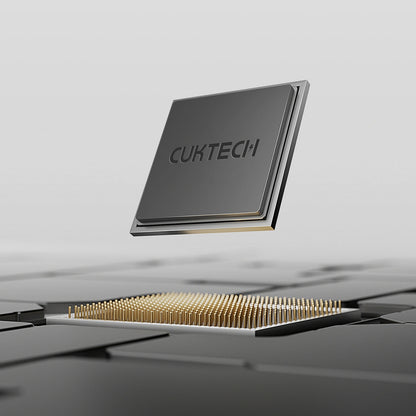 Auto punjač s USB-C kabelom Cuktech CC903P Display, 100W, 5A, 1 x USB-A - 1 x USB-C, Siva