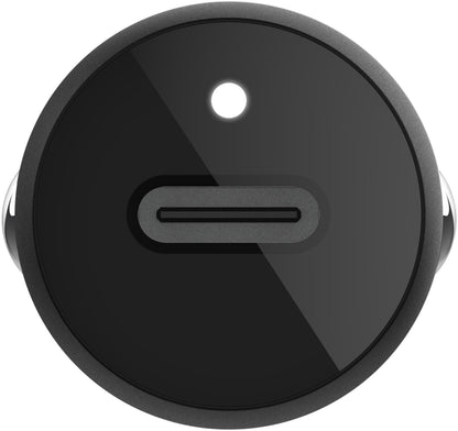 Auto punjač s USB-C kabelom Belkin BoostCharge, 30W, 3A, 1 x USB-C, Crni CCA004bt1MBK-B6