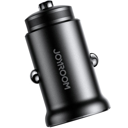 Auto punjač Joyroom JR-CCN05, 30W, 3A, 1 x USB-A - 1 x USB-C, Crni