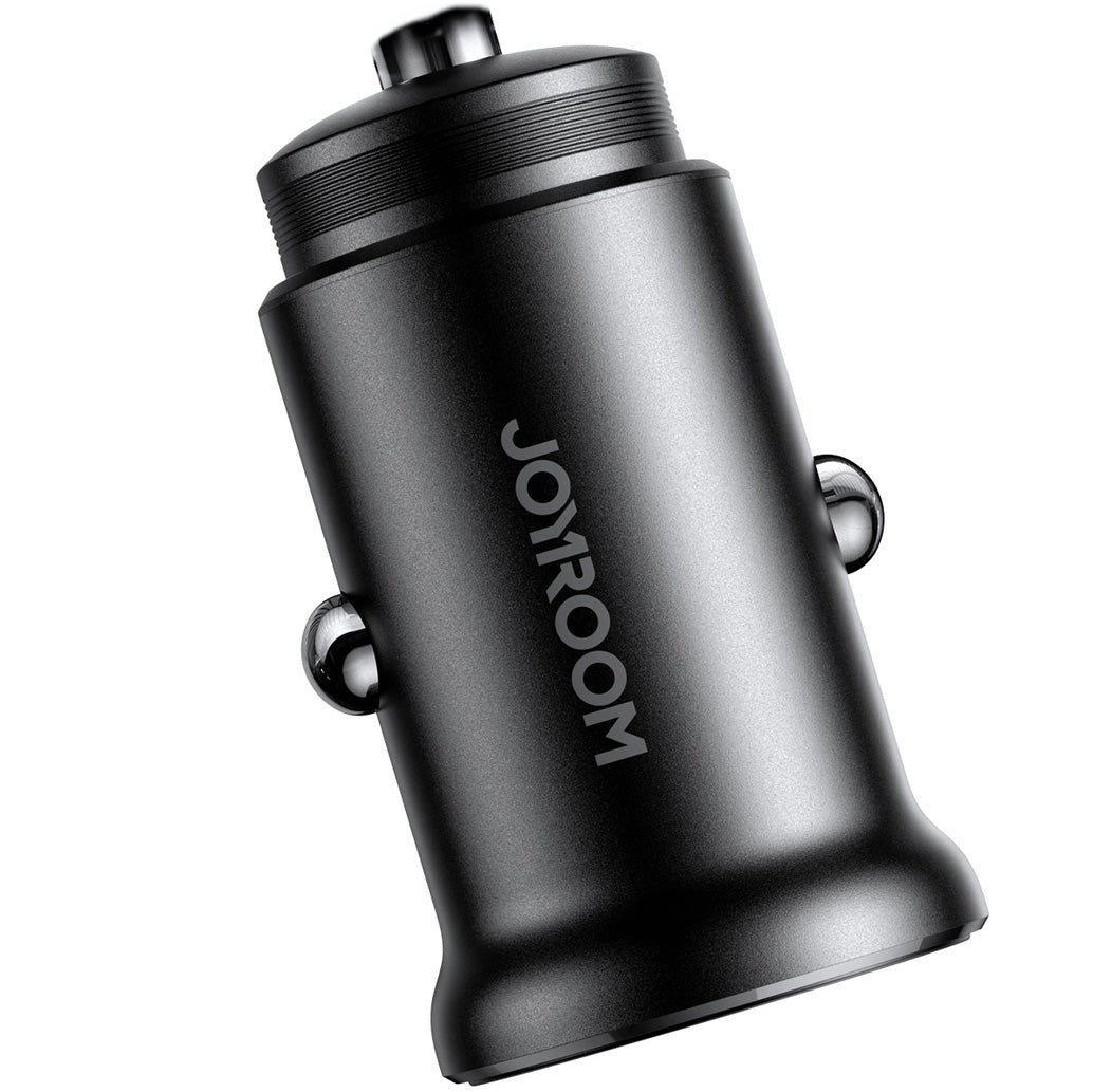 Auto punjač Joyroom JR-CCN06, 30W, 3A, 2 x USB-C, Crni